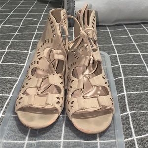 Cute nude heels